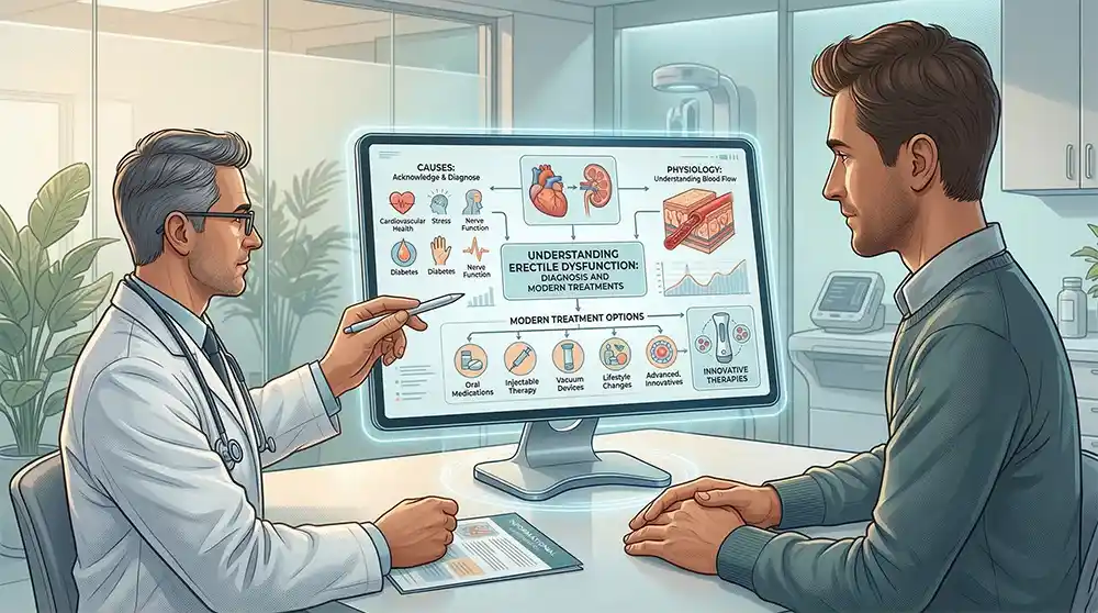 Erectile Dysfunction: What to Do When Your "Little Brother" Won't Wake Up?